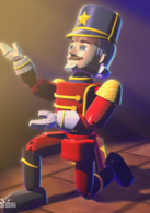 芭比与胡桃夹子的梦幻之旅演员表胡桃夹子（艾利国王） Nutcracker/King Eric剧照图片