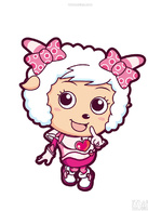 喜羊羊与灰太狼之喜气羊羊过蛇年演员表美羊羊剧照图片