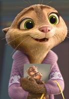 疯狂动物城演员表奥獭顿夫人/Mrs. Otterton（北美水獭）剧照图片