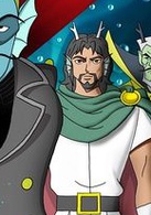 老夫子之小水虎传奇演员表东海龙王剧照图片