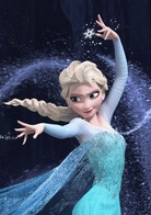 冰雪奇缘演员表艾莎（Elsa）剧照图片