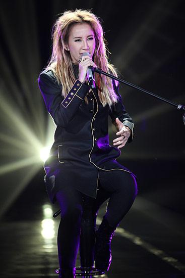 李玟摇滚上阵再夺冠   容祖儿补位攻占季军