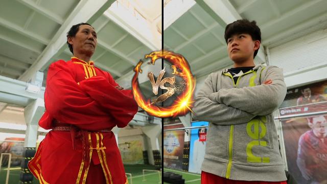 实力者的对决！硬气功老顽童VS真功夫小神童 