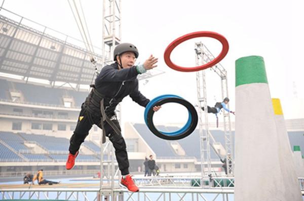 国民体委李小鹏“非凡搭档”潘晓婷擦火花