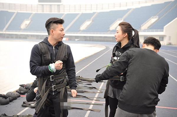 国民体委李小鹏“非凡搭档”潘晓婷擦火花