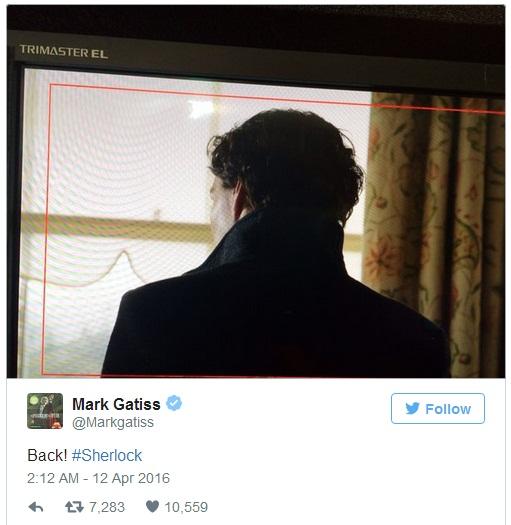 《神探夏洛克》卷福形象曝光 福尔摩斯又回来了