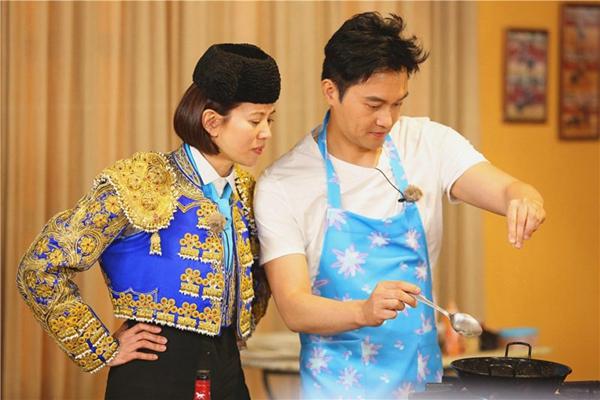 张智霖与妻子互换角色 变身金句达人