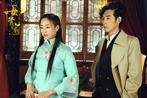 张钧甯刘欢《女管家》初相聚 演绎民国爱恋