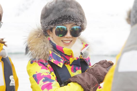 《花姐》姜妍南极探险 被网友调侃“易推倒”