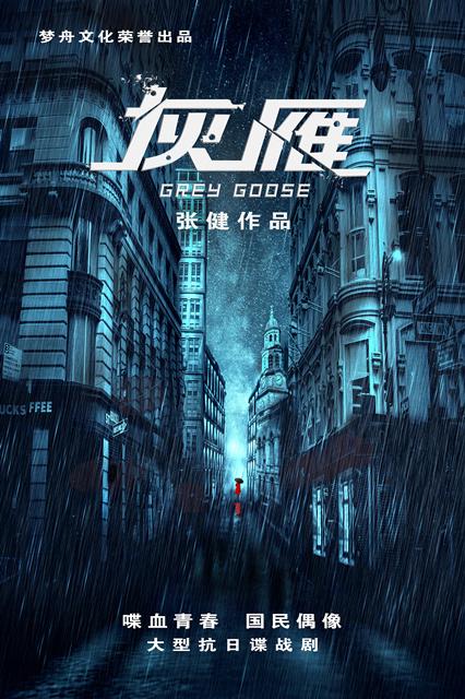 《灰雁》曝光概念海报   神秘质感渲染喋血青春