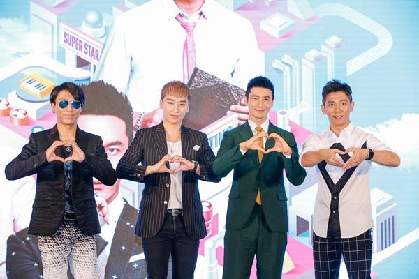 《加油！美少女》导师首亮相 黄晓明、胜利热舞