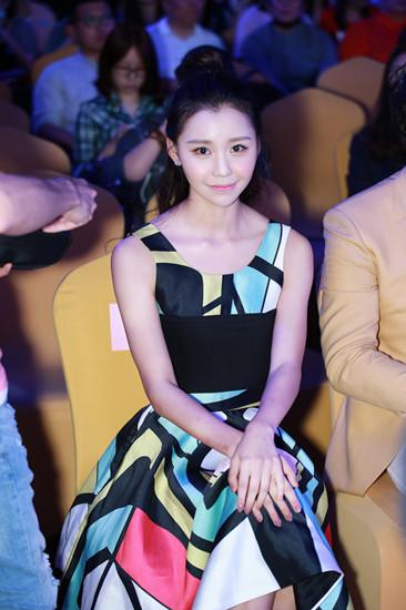 阿丽亚亮相《九州•天空城》发布会 现场秀功夫