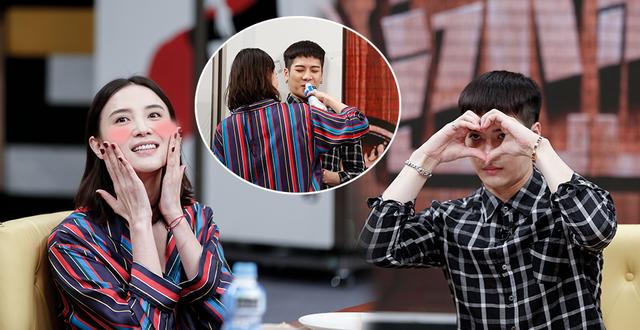 小宋佳懒癌晚期还冰箱咚王嘉尔 两人间接接吻