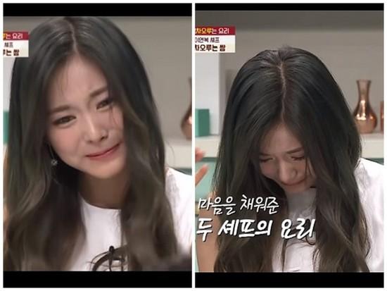 周子瑜节目上啜泣泪崩：想起了家乡的味道