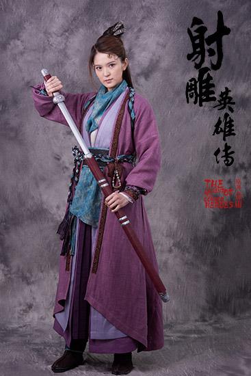 首演武侠剧 肖茵《射雕英雄传》造型受称赞