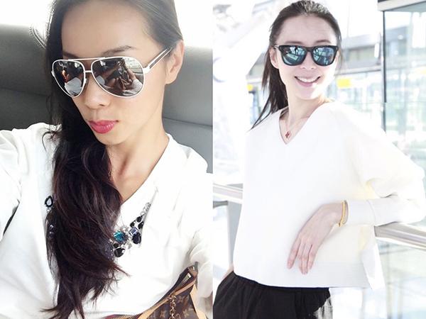 肌肉美女与张静初撞脸 实为国家健美队员