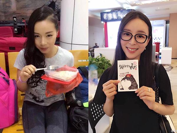 肌肉美女与张静初撞脸 实为国家健美队员