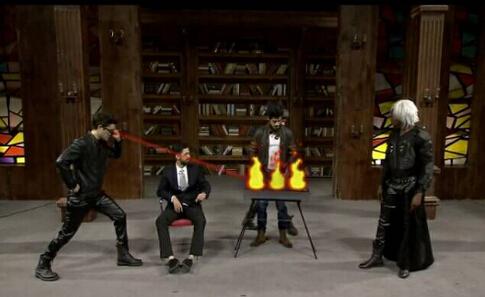 “上得厅堂，下得厨房” 颜值爆表X战警卖烤串