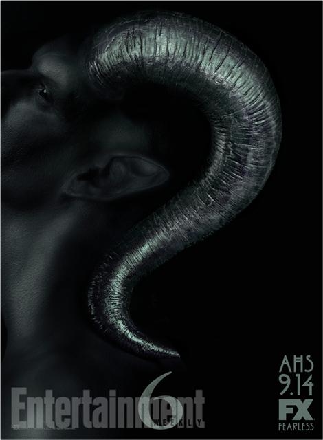 《美国恐怖故事6》曝海报 怪异生物疑似新反派