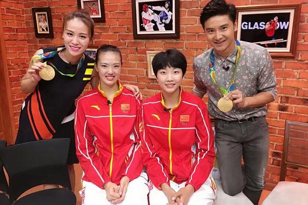 田亮女排夺冠后见郎平 推荐森碟拜师郎导练排球