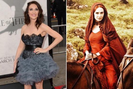 《权利的游戏》明星的戏外时尚