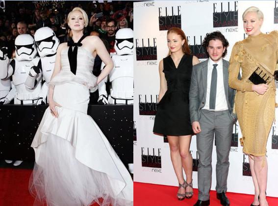 《权利的游戏》明星的戏外时尚