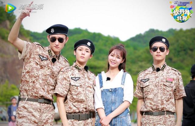 北鼻收官cos太阳的后裔 马天宇沈梦辰疯狂索吻