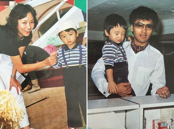 谢霆锋从小就集邮天王!抱过他的人都是神话