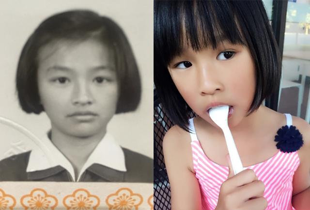 张庭女儿出落得愈发漂亮 小姑娘有妈妈美貌神韵