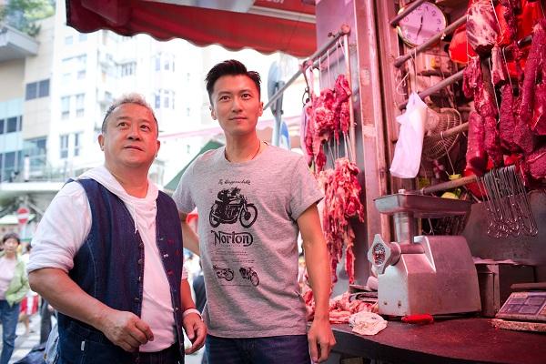 曾志伟和谢霆锋逛街 自曝妈妈是“街市西施” 