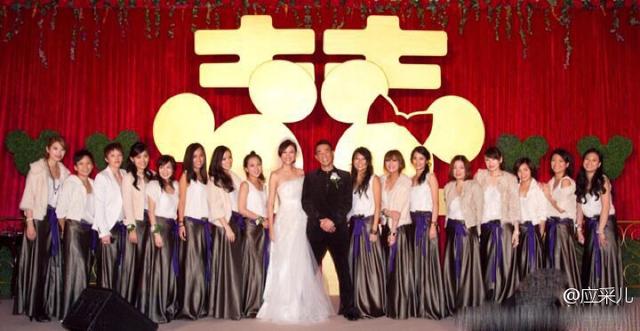 应采儿晒照回忆婚礼 六年前的昨天嫁给陈小春