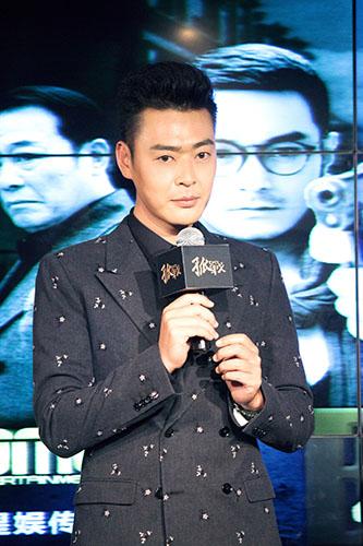 《孤战》发布会  张桐舞步翩迁尽显绅士品格