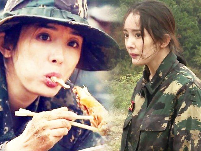 心疼这些宝宝→《男子汉》杨幂满脸泥水啃鸡腿