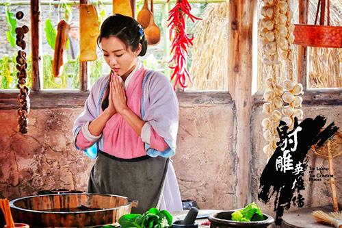 刘芊含化身包惜弱 助攻《射雕英雄传》大戏开幕