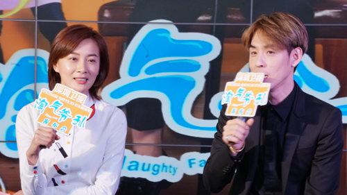 《淘气爷孙》深圳宣传 徐梵溪演绎爆笑家庭故事